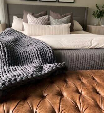 best weighted blankets 2026 chunky knit weighted blanket